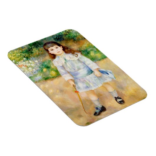 Pierre-Auguste Renoir - Kind met een zweep Magneet (Rechterzijde)