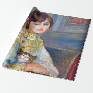 Pierre-Auguste Renoir - Kind met Kat Cadeaupapier