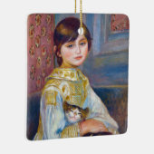 Pierre-Auguste Renoir - Kind met Kat Keramisch Ornament (Rechts)