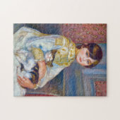 Pierre-Auguste Renoir - Kind met Kat Legpuzzel (Horizontaal)