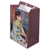 Pierre-Auguste Renoir - Kind met Kat Medium Cadeauzakje (Voorkant Gekanteld)