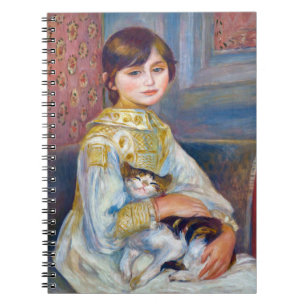Pierre-Auguste Renoir - Kind met Kat Notitieboek
