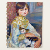 Pierre-Auguste Renoir - Kind met Kat Planner (Voorkant)