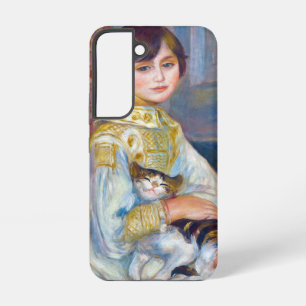 Pierre-Auguste Renoir - Kind met Kat Samsung Galaxy Hoesje