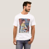 Pierre-Auguste Renoir - Kind met Kat T-shirt (Voorkant volledig)