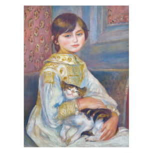 Pierre-Auguste Renoir - Kind met Kat Tafelkleed