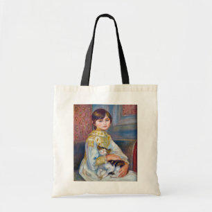 Pierre-Auguste Renoir - Kind met Kat Tote Bag