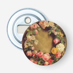 Pierre-Auguste Renoir - Kroon van Rozen Button Flesopener