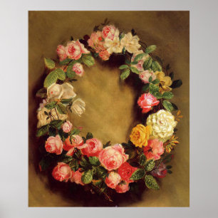 Pierre-Auguste Renoir - Kroon van Rozen Poster