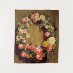 Pierre-Auguste Renoir - Kroon van Rozen Wandkleed