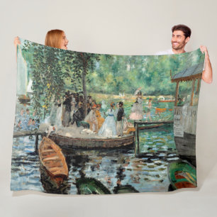Pierre-Auguste Renoir La Grenouill Fleece Blanket Deken