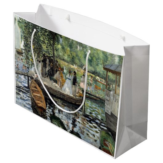 Pierre-Auguste Renoir - La Grenouillere Groot Cadeauzakje (Achterkant Gekanteld)