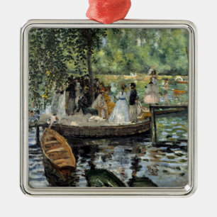 Pierre-Auguste Renoir - La Grenouillere Metalen Ornament