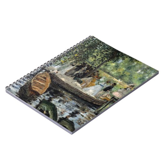 Pierre-Auguste Renoir - La Grenouillere Notitieboek (Linkerzijde)