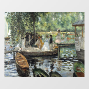 Pierre-Auguste Renoir - La Grenouillere Raamsticker