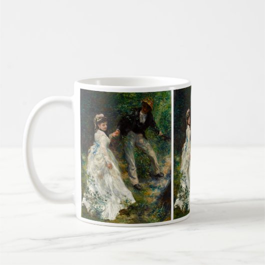 Pierre-Auguste Renoir - La Promenade Koffiemok (Links)