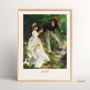 Pierre-Auguste Renoir La Promenade Kunstdruk Poster