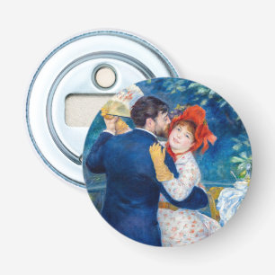 Pierre-Auguste Renoir - Landelijke Dans Button Flesopener