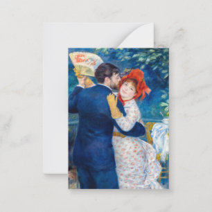 Pierre-Auguste Renoir - Landelijke Dans Notitiekaartje