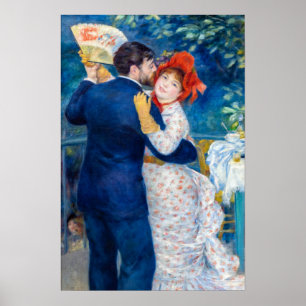 Pierre-Auguste Renoir - Landelijke Dans Poster