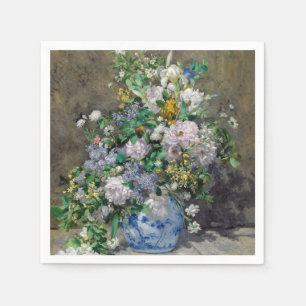 Pierre-Auguste Renoir - Lentebloemstuk Servet