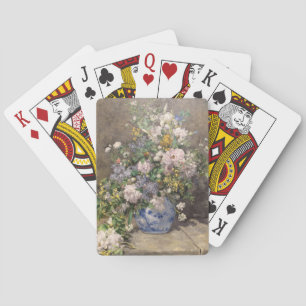 Pierre-Auguste Renoir Lenteboeket Pokerkaarten