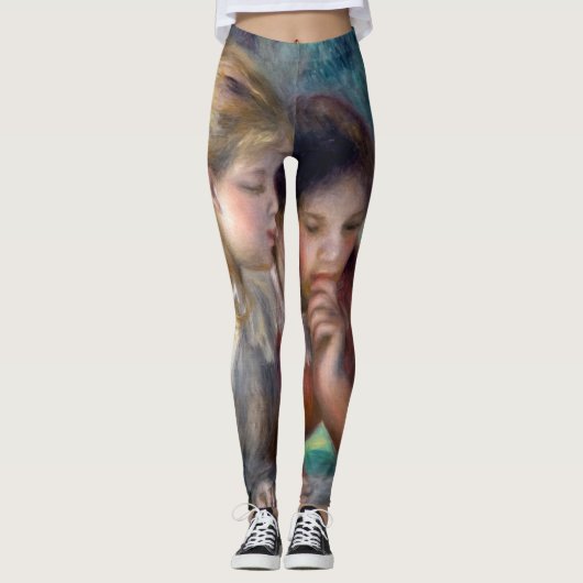 Pierre-Auguste Renoir - Lezing Leggings (Voorkant)