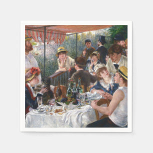 Pierre-Auguste Renoir - Luncheon of Boating Party Servet