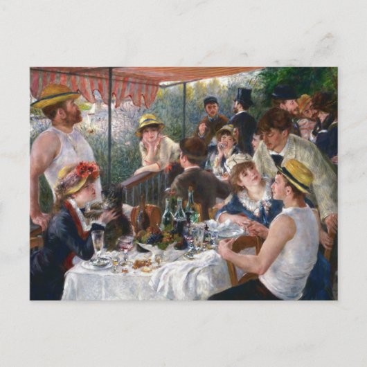 Pierre-Auguste Renoir - Luncheon van de roeipartij Briefkaart (Voorkant)