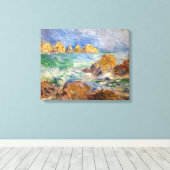 Pierre-Auguste Renoir - Marine, Guernesey Canvas Afdruk (Insitu (Houten vloer))