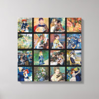Pierre-Auguste Renoir - Masterstuks Grid Collage