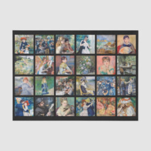 Pierre-Auguste Renoir - Masterstuks Grid Collage Tissuepapier