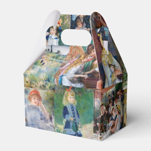 Pierre-Auguste Renoir - Masterstuks Patchwork Bedankdoosjes (Achterkant)