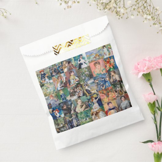 Pierre-Auguste Renoir - Masterstuks Patchwork Bedankzakje (Gezegeld)