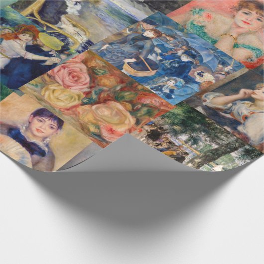 Pierre-Auguste Renoir - Masterstuks Patchwork Cadeaupapier (Hoek)