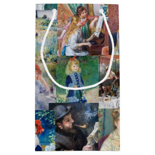 Pierre-Auguste Renoir - Masterstuks Patchwork Klein Cadeauzakje (Achterkant)