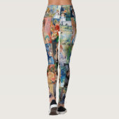 Pierre-Auguste Renoir - Masterstuks Patchwork Leggings (Achterkant)