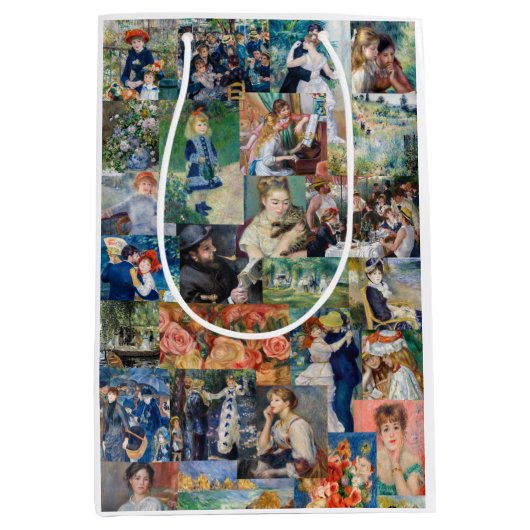 Pierre-Auguste Renoir - Masterstuks Patchwork Medium Cadeauzakje (Voorkant)