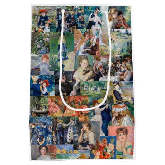 Pierre-Auguste Renoir - Masterstuks Patchwork Medium Cadeauzakje (Achterkant)