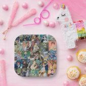 Pierre-Auguste Renoir - Masterstuks Patchwork Papieren Bordje (Feest)