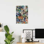 Pierre-Auguste Renoir - Masterstuks Patchwork Poster (Thuiskantoor)