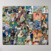 Pierre-Auguste Renoir - Masterstuks Patchwork Poster (Voorkant)