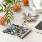 Pierre-Auguste Renoir - Masterstuks Patchwork Sleutelhanger (Zijkant)