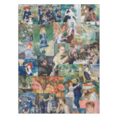 Pierre-Auguste Renoir - Masterstuks Patchwork Tafelkleed (Voorkant)
