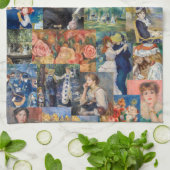 Pierre-Auguste Renoir - Masterstuks Patchwork Theedoek (Gevouwen)