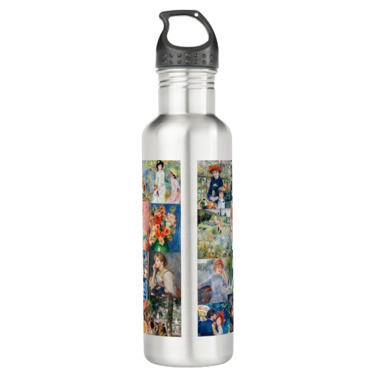 Pierre-Auguste Renoir - Masterstuks Patchwork Waterfles (Achterkant)