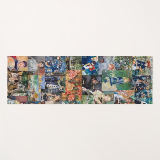 Pierre-Auguste Renoir - Masterstuks Patchwork Yogamat (Voorkant (horizontaal))