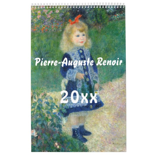Pierre-Auguste Renoir Meesterwerken Selectie Kalender (Hoes)