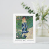 Pierre-Auguste Renoir n° 1 - Carte postale Art (Debout devant)