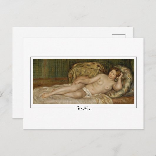 Pierre-Auguste Renoir n° 6 - Carte postale Art (Devant / Derrière)